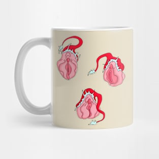 Christmas Gnomies Vulvas Mug